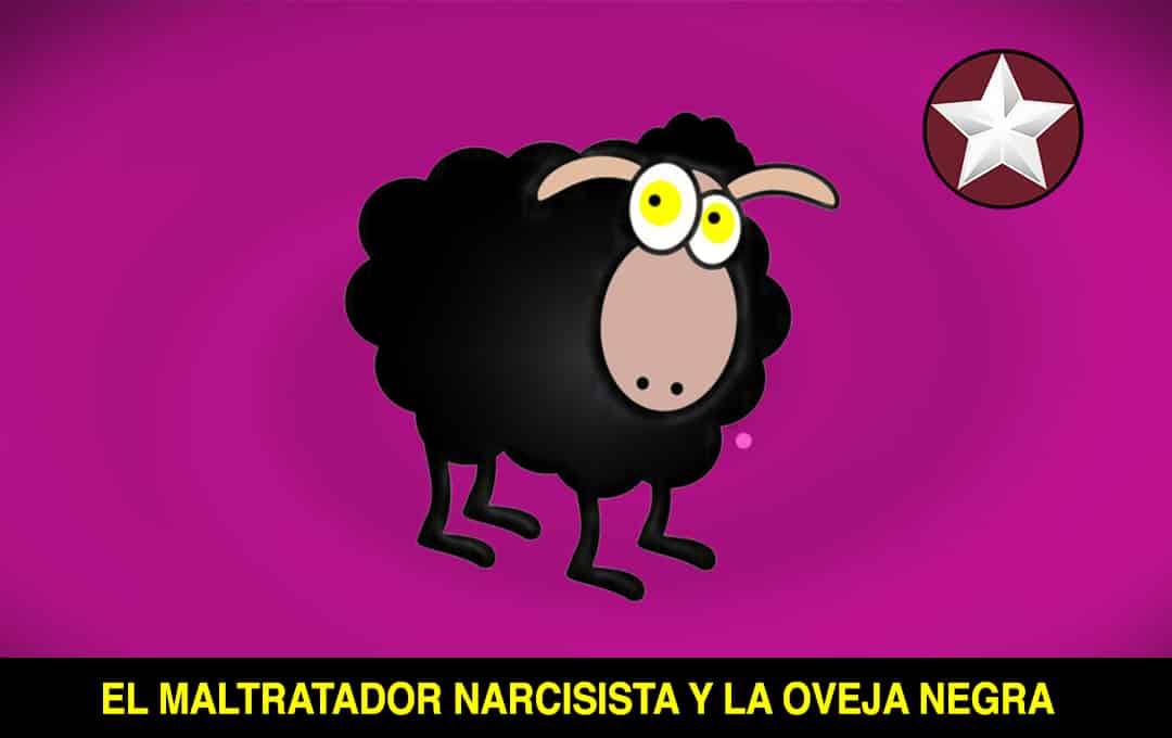 El maltratador narcisista y la oveja negra